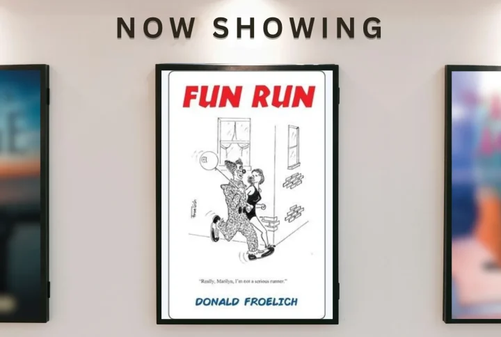 Chasing the Finish Line — Fun Run by Donald Froelich