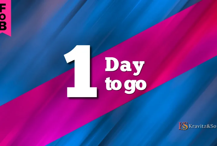 1 Day to Go: LATFOB Starts Tomorrow