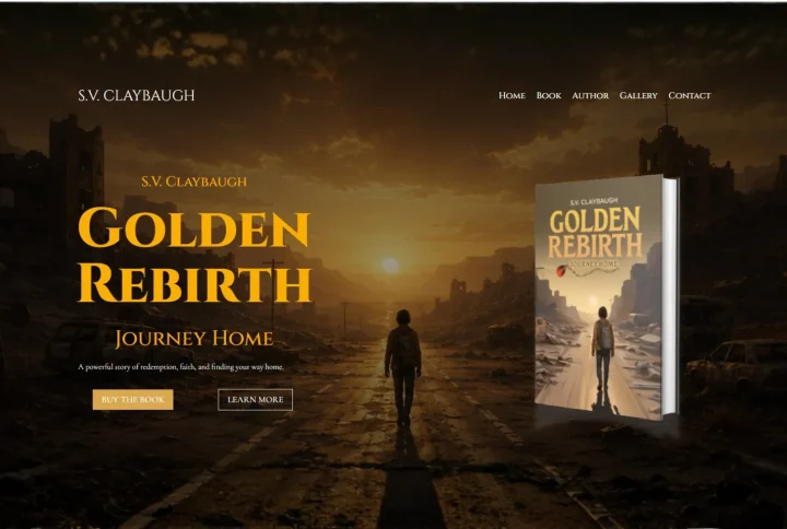 S.V. Claybaugh’s Official Website is Now Live