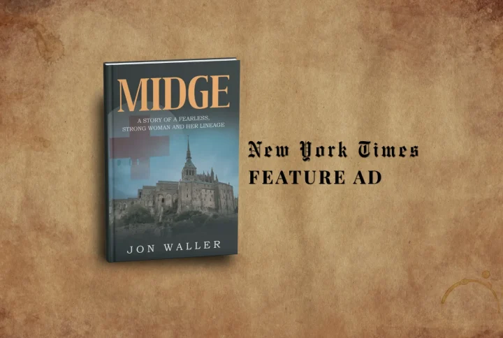 Midge by Jon Waller Was on the Full Page of The New York Times Ad
