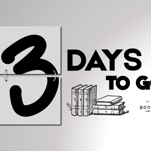 3 Days to go for Bookmarks Festival of Books 2026