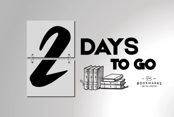 2 Days to go for Bookmarks Festival of Books 2026