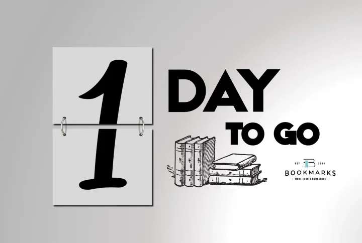 1 Day to go for Bookmarks Festival of Books 2026