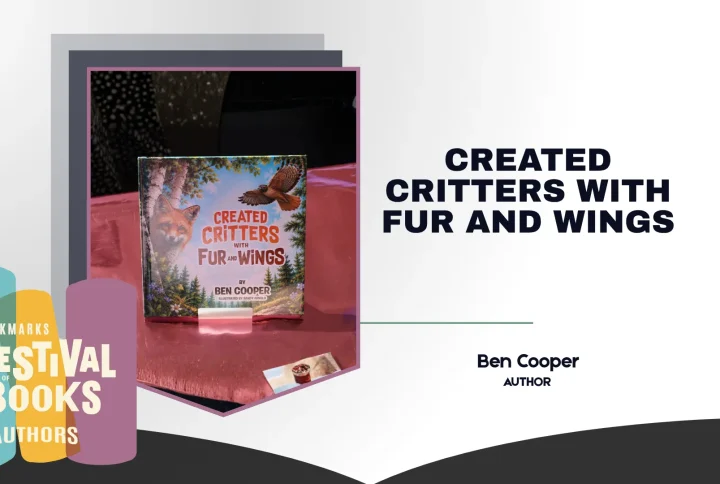 Where Readers and Authors Meet at Bookmarks Through Created Critters with Fur and Wings by Ben Cooper
